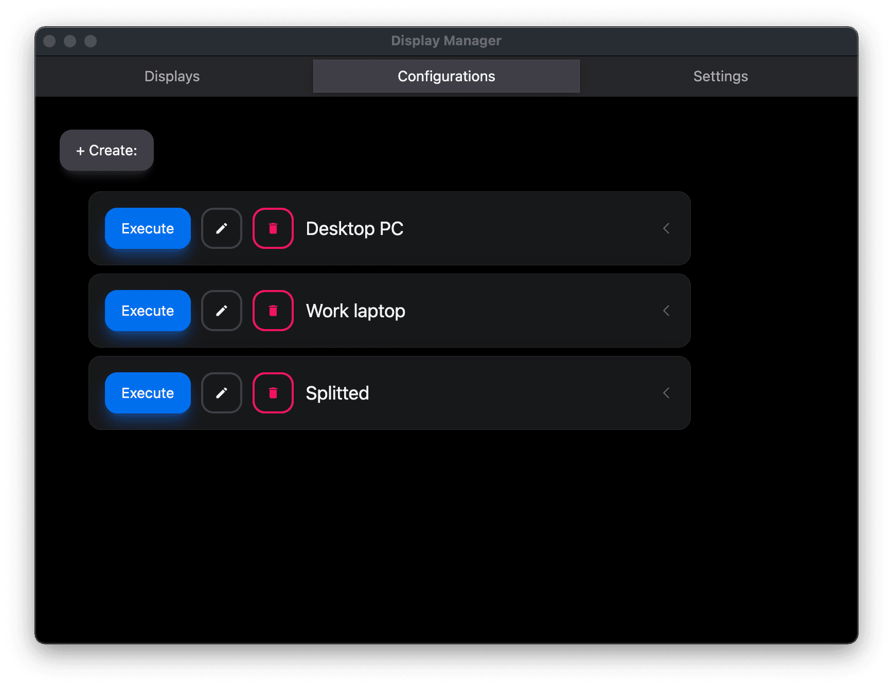 Display Manager